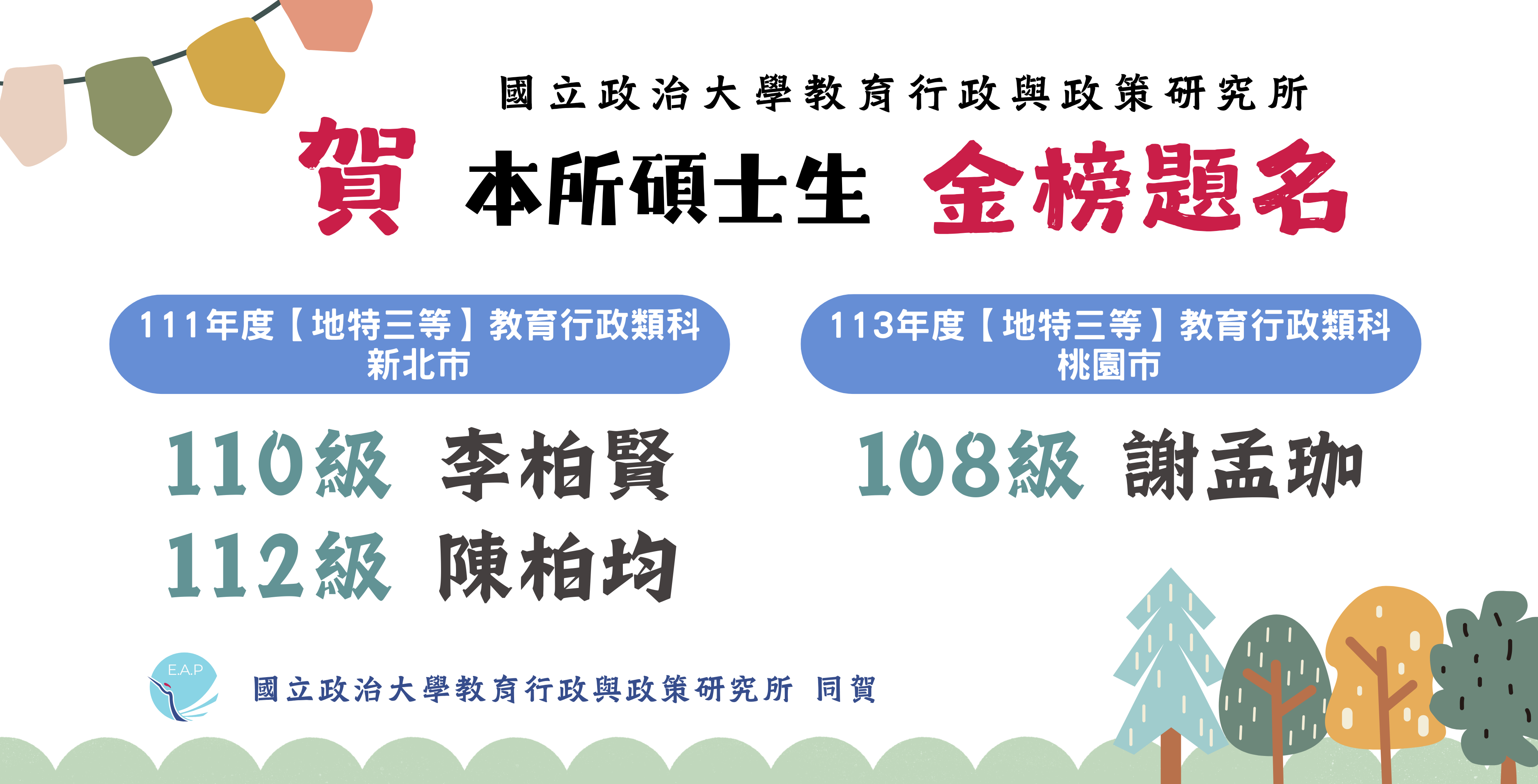 地特上榜